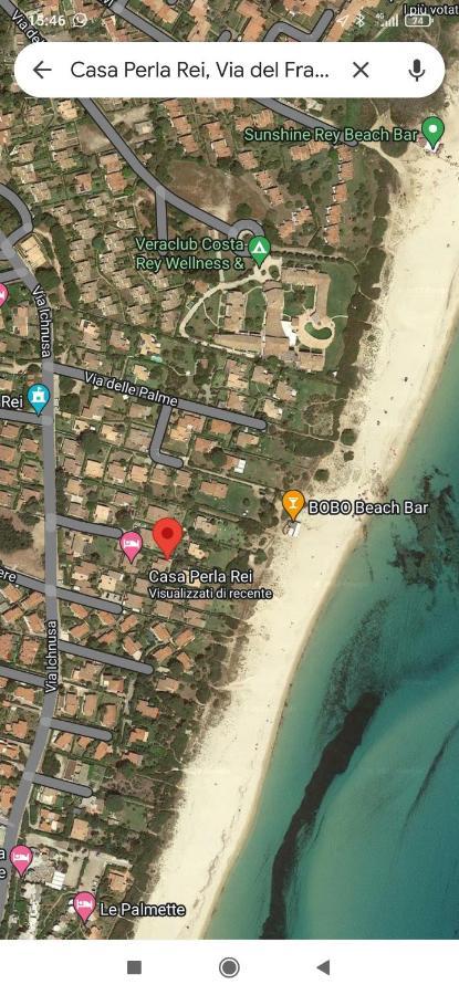 Casa Perla Rei - 50 Meters From The Beach Costa Rei Exterior photo